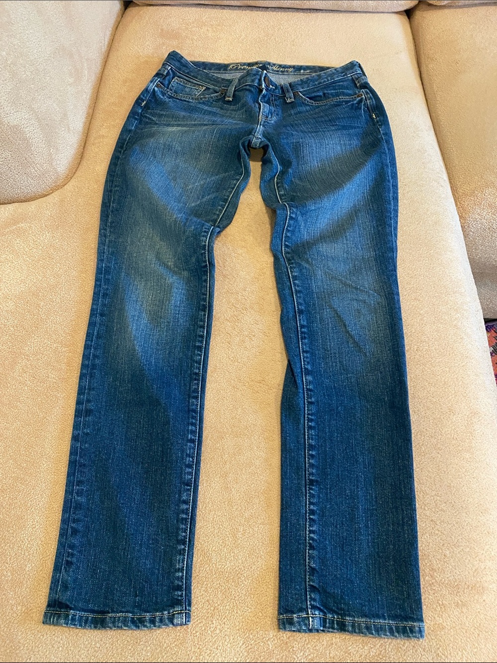 GAP Women's Premium Skinny Jeans in Blue Denim